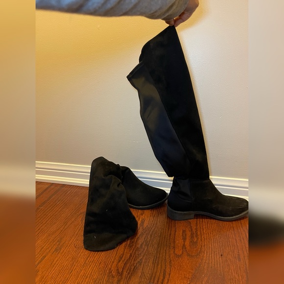 Black knee high boots - Picture 6 of 6